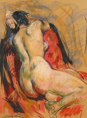 Artwork Title: Reclining Nude