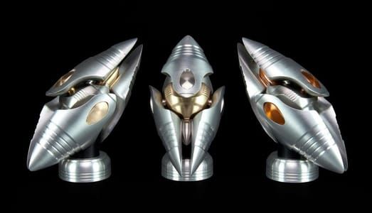 Artwork Title: Machined Metal Sculpture 97