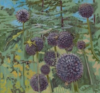 Artwork Title: Globe Thistle