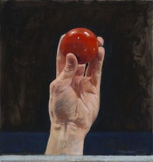Artwork Title: Hand met Biljartbal (Hand with Billiard Ball)