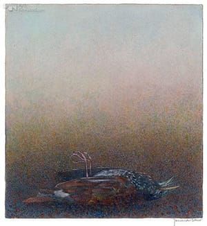 Artwork Title: Dode Spreeuw (Dead Starling)