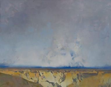 Artwork Title: Overcast Yellowstone