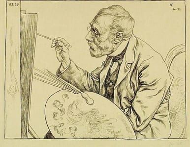 Artwork Title: Portrait of Jozef Israëls