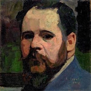 Artwork Title: Selbstbildnis (Self Portrait)