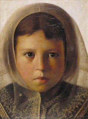 Artwork Title: Portrait of a Young Girl