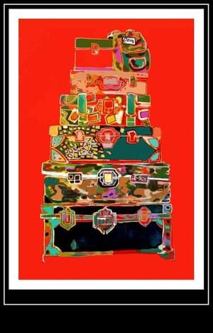 Artwork Title: Suitcases