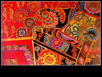Artwork Title: Suzani Chair