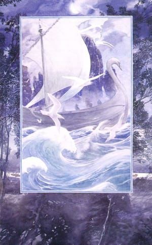 Artwork Title: The Ring-Bearers Sail West