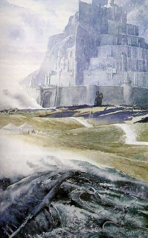 Artwork Title: The Fall of the Lord of the Nazgul