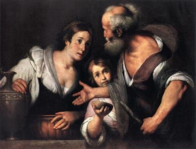 Artwork Title: Prophet Elijah And The Widow Of Sarepta