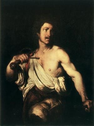 Artwork Title: David With The Head Of Goliath