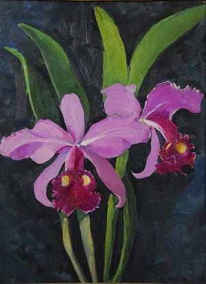 Artwork Title: Irises