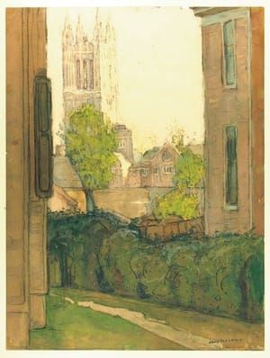 Artwork Title: Cleveland Tower from the North
