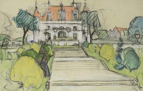 Artwork Title: European Castle