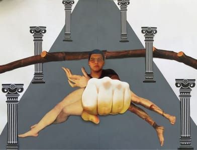 Artwork Title: Fotomontaje De Ira