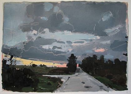Artwork Title: Home Way….Day’s End