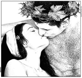 Artwork Title: Le Baiser Du Deux Fois Né