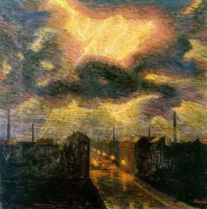 Artwork Title: Les éclairs, première version (Lightning, first version)