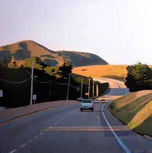 Artwork Title: Route 1 Near Pacifica,   February
