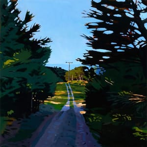 Artwork Title: Sheep's Path in Marybank, May