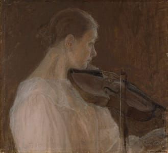 Artwork Title: The Violin Player
