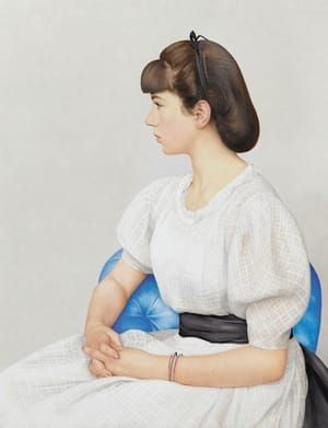 Artwork Title: Profile Portrait of Sylvie