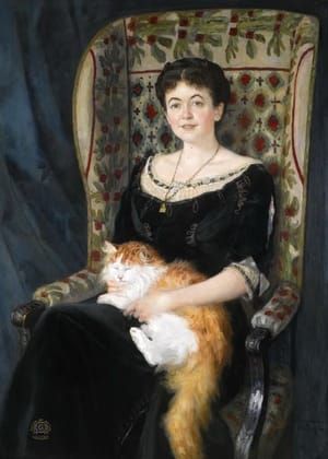 Artwork Title: Портрет дамы (Portrait of a Lady)