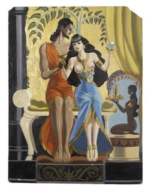 Artwork Title: Illustration for a projected edition of The Song of Songs