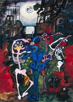 Artwork Title: Dancing Skeletons