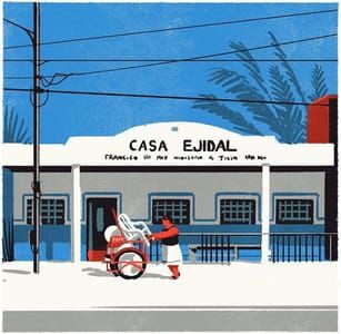 Artwork Title: Casa Ejidal