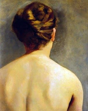 Artwork Title: Woman with a Bun