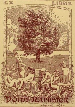 Artwork Title: Ex Libris for Voita Náprstek