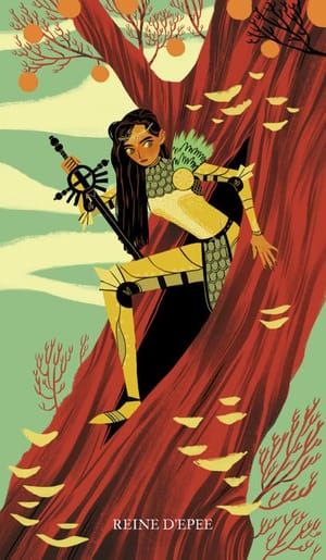 Artwork Title: Queen of Swords