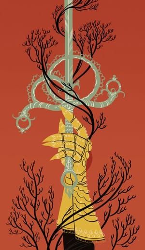Artwork Title: Ace of Swords