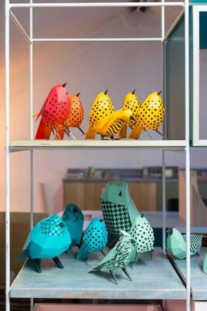 Artwork Title: Paper Aviary at St James's Market - London Exhibition