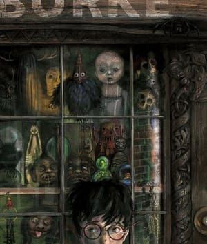 Artwork Title: Harry in Knockturn Alley
