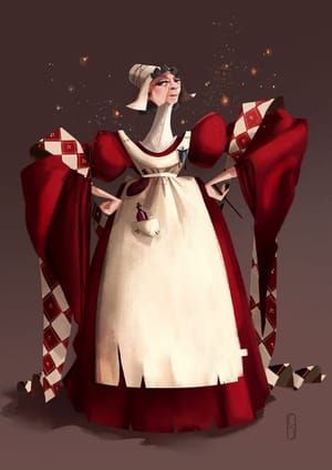 Artwork Title: Harry Potter: Madame Poppy Pomfrey