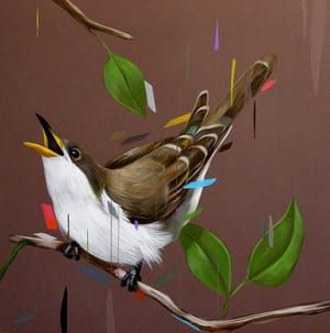 Artwork Title: Yellow Billed Cuckoo
