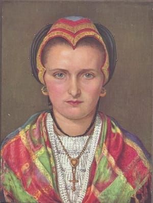 Artwork Title: Folk Costume from Bourg Saint Maurice,1909
