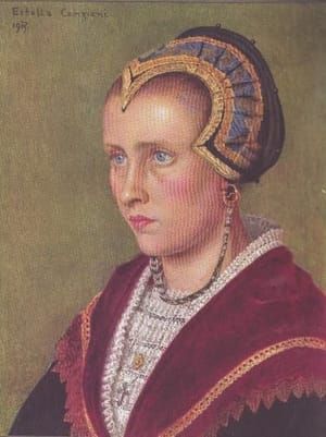 Artwork Title: Sunday Dress from Bourg Saint Maurice