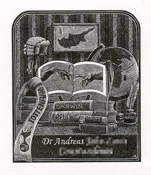 Artwork Title: Bookplate 72