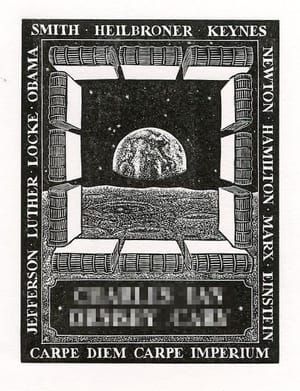 Artwork Title: Bookplate 53