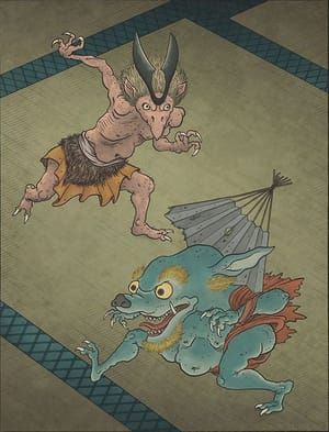 Artwork Title: Furuōgi, Hasamidachi