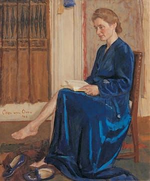 Artwork Title: De onderduikster (Woman in Hiding)