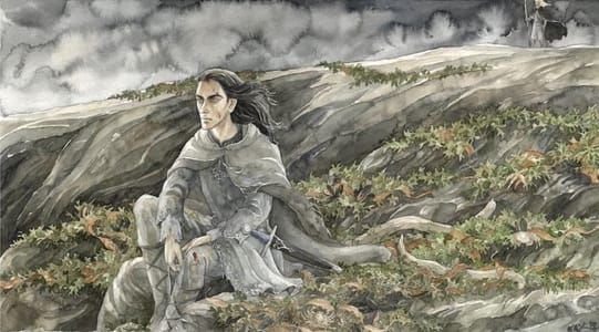 Artwork Title: Tuor and Voronwë