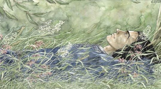 Artwork Title: Voronwë in Nan-tathren