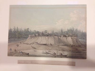 Artwork Title: Indian Village, Point Mudge