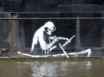 Artwork Title: On The Thekla Social Entertainment Boat
