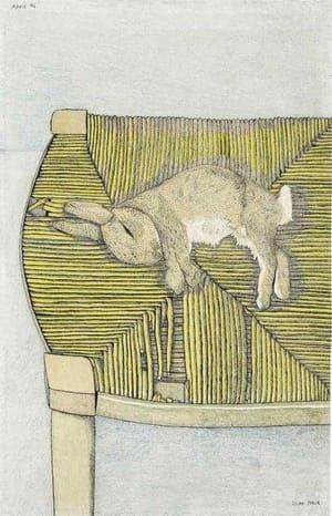 Artwork Title: Rabbit on a Chair