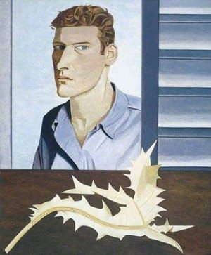 Artwork Title: Man with a Thistle (Self Portrait
